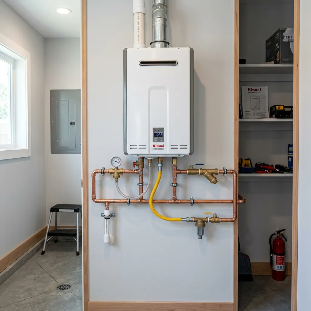 Tankless Water Heater Install